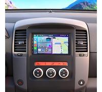 Android 13 Autoradio avec sans Fil CarPlay pour Nissan Navara D40 2007-2015 | 2+32G 7 pouces écran Tactile Radio Stéréo Multimédia avec Android Auto navigation GPS Mirror Link SWC FM RDS écran partagé
