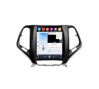 Android 13 Double DIN Bluetooth HD Écran tactile complet 9,7" pour Jeep Cherokee 2013-2018 avec GPS BT mains libres radio FM caméra de recul Lecteur multimédia S