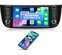 Android 13 Pour Fiat Punto 2010-2016 Fiat Linea 2012-2015 Autoradio, Écran Tactile 6.2 Pouces Auto Radio Touch Display Avec Navi Fm/Rds Mirror Link Wifi Et Usb[Z1273]