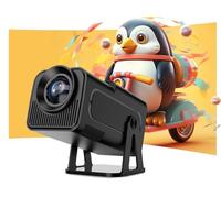 Android 13 Vidéoprojecteur Portable 2025, Rétroprojecteur Mini Projecteur 4K Intelligent 320 ANSI avec WiFi et Bluetooth, Assistant Vocal ChatGPT Video Projecteur Portable Home Cinéma