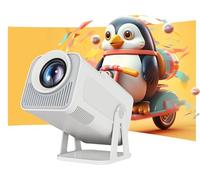 Android 13 Vidéoprojecteur Portable 2025, Rétroprojecteur Mini Projecteur 4K Intelligent 320 ANSI avec WiFi et Bluetooth, Assistant Vocal ChatGPT Video Projecteur Portable Home Cinéma