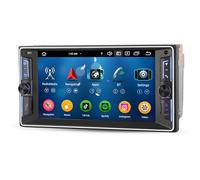 Android 14 8 Core 4Go 64Go Autoradio GPS Navigateur pour Toyota Corolla RAV4 Hilux Vios Prado Prise en Charge sans Fil Carplay Android Auto GPS DSP Bluetooth 5.0 WiFi Écran Tactile Dab+