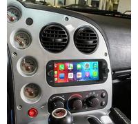 Android 14 Autoradio 2 DIN pour Dodge Viper 2000-2010, écran Tactile 6.86 Pouces avec Prise en Charge Bluetooth CarPlay sans Fil Navigation GPS caméra de recul Android et Mirror Link 2+64G