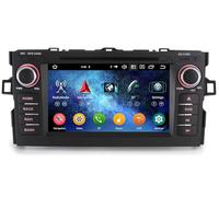 Android 14 Autoradio 4Go 64Go GPS Navigateur pour Toyota AURIS E15 Prise en Charge sans Fil Carplay Android Auto GPS DSP Lecteur CD Bluetooth 5.0 WiFi 4G SWC Écran Tactile Dab+