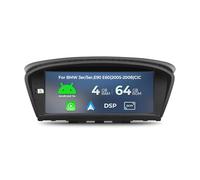 Android 14 Autoradio 8.8 Pollice IPS Touchscreen Qualcomm Octa Core 4GB + 64GB Con Carplay Android Auto Bluetooth per BMW 5er E60 3er E90 CIC Sistema