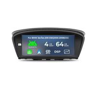 Android 14 Autoradio 8.8 Pollice IPS Touchscreen Qualcomm Octa Core 4GB + 64GB Con Carplay Android Auto Bluetooth per BMW 5er E60 3er E90 CCC Sistema
