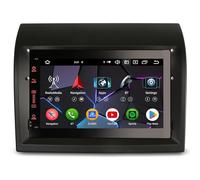 Android 14 Autoradio 8 cœurs 4Go 64Go GPS Navigateur pour Fiat Ducato, Citroen Jumper, Peugeot Boxer Prise en Charge sans Fil Carplay Android Auto GPS DSP Bluetooth 5.0 WiFi Écran Tactile