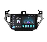 Android 14 Autoradio Multimédia,pour Opel Corsa E 2015-2019/Adam 2013-2016 9 Pouces Double Din Écran Tactile Autoradio avec Caméra de Recul Télécommande de Volant CarPlay GPS AHD(A1 1G+32G)