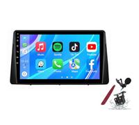 Android 14 Autoradio Navi pour F-ord Focus (2019-2021) Lecteur multimédia à écran Tactile 9 Pouces avec Carplay sans Fil Navigation GPS FM RDS Bluetooth 5G-WiFi SWC DSP,M200s