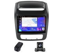 Android 14 Autoradio pour Kia Sorento 2 II XM 2012-2021,9" avec CarPlay sans Fil Android Auto/Navigation GPS/Prise en Charge de la Fonction BT caméra de recul Télécommande de Volant(X2)