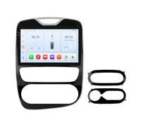 Android 14 Autoradio pour Renault Clio 4 2012-2019, Écran Tactile QLED de 10,1 Pouces avec CarPlay Android Auto sans Fil, 8 cœurs 4 + 32 Go avec GPS Navi, SWC, Bluetooth 5.4, WiFi, 4G, FM/RDS, DSP