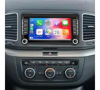 Android 14 Autoradio pour Seat Alhambra Mk2 2010-2018 Carplay GPS Navi 7 Pouces Écran Tactile 2 DIN Autoradio Bluetooth sans Fil Carplay Écran Android Caméra de recul FM/RDS SWC 2 + 32 G