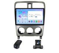 Android 14 Autoradio pour Subaru Forester SG 2002-2008,9" avec CarPlay sans Fil Android Auto/RDS/Processeur DSP/Navigation GPS/Prise en Charge de la Fonction BT caméra de recul(C20Plus)
