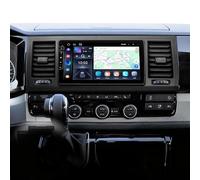 Android 14 Autoradio pour T6 Transporter Multivan 2016-2022 Unité Principale Radio 2 DIN avec Carplay Android Auto Navi Double Écran Tactile IPS 9 Pouces avec Bluetooth FM/RDS+caméra de recul, 2+32G