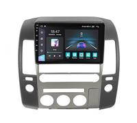 Android 14 Autoradio stéréo 9 pouces écran tactile pour Nissan Pathfinder R51/Navara D40 (2004-2014) - Bluetooth, GPS, caméra de recul AHD, commandes au volant, stockage 8G+256G