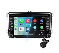 Android 14 Car Multimedia Player Radio 7 inch Stereo Autoradio for VW Polo Golf Passat for Octavia Seat with Wireless Carplay Android Auto WiFi Mirror Link SWC GPS Navi Bluetooth FM Backup Camera