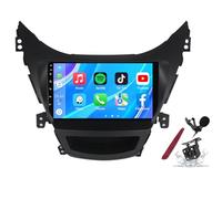 Android 14 Car Radio Sat Navi pour H-yundai Elantra Corée (2011-2016) Lecteur multimédia à écran Tactile de 9 Pouces avec Carplay sans Fil Navigation GPS FM RDS Bluetooth 5G-WiFi SWC DSP,M150s