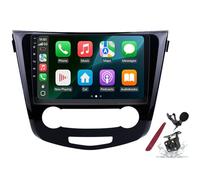 Android 14 Car Radio Sat Navi pour N-issan Qashqai (2013-2016) Lecteur multimédia à écran Tactile 9 Pouces avec Carplay sans Fil Navigation GPS FM RDS Bluetooth 5G-WiFi SWC DSP,M600s
