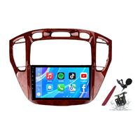 Android 14 Car Radio Sat Navi pour T-oyota Highlander (2000-2007) Lecteur multimédia à écran Tactile de 9 Pouces avec sans Fil Carplay GPS Navigation FM RDS Bluetooth 5G-WiFi SWC DSP,M200s