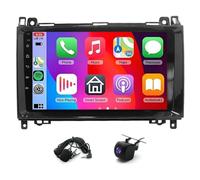 Android 14 Car Stereo for Mercedes B200 W639 Vito Viano Sprinter 2004-2012 Head Unit 2 Din Radio Carplay Android Auto 9 inch Touchscreen Radio Bluetooth FM/RDS Backup Camera Mirror Link, 4+64G