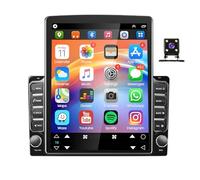 Android 14 Double Din Car Radio for Kia Soul 2014-2019 with Backup Camera 9.7 inch Touch Screen Stereo for Kia Soul 2014-2019 Head Unit with Wireless Carplay Bluetooth GPS Navigation Mirror Link 2+32G