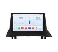 Android 14 Qualcomm 8 Cœurs Autoradio pour Renault Megane 2 2002-2009, Écran Tactile QLED 9 Pouces avec CarPlay Android Auto sans Fil, 4+32 Go avec Navigation GPS, Bluetooth 5.4, WiFi, 4G, RDS, DSP