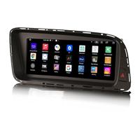Android 14 Snapdragon 668S Autoradio Stéréo GPS Navigateur pour Audi Q5 2009-2016 avec Radio Concert/Symphony, Carplay sans Fil, Écran Tactile IPS SWC WiFi DSP Dab+ Bluetooth 5.1 4Go 64Go
