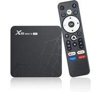 Android 14 TV Box, Android Box with 2GB RAM 16GB ROM RK3518 Quad-Core, Support 4k 2.4G/5.0G Dual WiFi 6, BT 5.0, 10/100M Ethernet Smart TV Box
