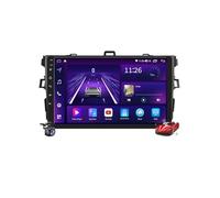 Android 15.0 Autoradio 2 Din Stéréo avec 4G 5G WiFi DSP Carplay pour Corolla E140 E150 2006-2013 GPS Navi 9''Écran Tactile Lecteur Vidéo Multimédia FM BT Receiver,A,M6 Plus 2