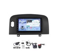 Android 15.0 Sat Nav Autoradio Navigation GPS pour Hyundai Sonata NF 2004-2008 2 Din in-Dash Radio Système Multimedia MP5 Lecteur Récepteur Vidéo avec(HM611 8 Core 4G+WiFi 8+256GB)