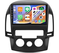 Android 15, 4G+64G CAMECHO Autoradio pour Hyundai I30 2006-2011 avec Carplay Android Auto, 9 Pouces Auto écran Tactile 2Din avec GPS Navi WiFi Bluetooth FM/RDS SWC + Caméra de recul + MIC