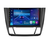 Android 15 Autoradio 9 Pouce Navigation GPS en Voiture Headunit Stéréo Lecteur Radio pour BMW 1 Series 2008-2012 Support WiFi 4G Bluetooth Volant Google Gratuite Caméra