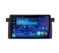 Android 15 Autoradio 9 Pouce Navigation GPS en Voiture Headunit Stéréo Lecteur Radio pour BMW E46 1998-2006 Support WiFi 4G Bluetooth Volant Google Gratuite Caméra,8 Core 4G+WiFi 2G+32G