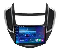 Android 15 Autoradio 9 Pouce Navigation GPS en Voiture Headunit Stéréo Lecteur Radio pour Chevrolet Trax 2014-2016 Support WiFi 4G Bluetooth Volant Google Gratuite Caméra,4 Core WiFi 1G+32G
