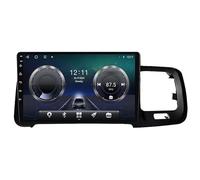 Android 15 Autoradio 9 Pouce Navigation GPS en Voiture Headunit Stéréo Lecteur Radio pour Volvo S60 V60 2008-2013 Support WiFi 4G Bluetooth Volant Google Gratuite Caméra,4 Core WiFi 2G+32G