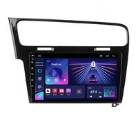 Android 15 Autoradio 9 Pouce Navigation GPS en Voiture Headunit Stéréo Lecteur Radio pour VW Golf MK7 2013-2017 Support WiFi 4G Bluetooth Volant Google Gratuite Caméra,8 Core 4G+WiFi 4G+64G