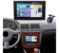 Android 15 Autoradio carplay 2 din pour Volkswagen Golf 1998-2003 4+64G | 7 Pouces HD Écran Tactile, Carplay sans Fil Android Auto Poste Radio avec GPS, WiFi, Bluetooth, FM/RDS, SWC, Caméra de Recul