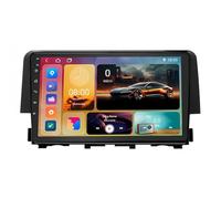 Android 15 Autoradio Carplay pour Honda Civic 10th 2016-2021 9 Pouces 2 Din Écran Tactile Autoradio avec Caméra de Recul Télécommande de Volant CarPlay GPS Bluetooth(A2 2G+32G)