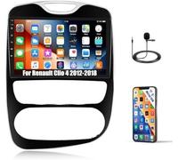 Android 15 Autoradio Pour Renault Clio 4 2012-2018, Gps Bluetooth Wifi, 9 Pouces Écran Tactile Avec Mirror Link Fm Swc +Microphone Double Usb Soutien[Z1713]