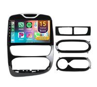 Android 15 Autoradio,pour Renault Clio 4 BH98 KH98 2012-2019, 9 Pouces Écran Tactile Lecteur Auto Stéréo avec CarPlay Android Auto/WiFi/Navigation GPS/Bluetooth/DSP(D 8core(6G+128G))