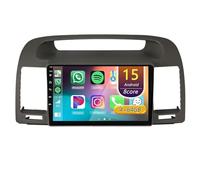 Android 15 Autoradio,pour Toyota Camry 2002-2006, 9 Pouces Écran Tactile Lecteur Auto Stéréo avec CarPlay Android Auto/WiFi/Navigation GPS/Bluetooth/DSP(A,F 8core(8G+256G))