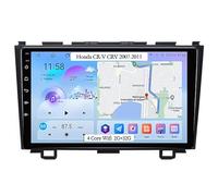 Android 15 Autoradio sans Fil pour Honda CR-V CRV 2007-2011, Go Mirror Link Navigation GPS Carplay Android Auto WiFi Bluetooth Commande au Volant,4 Core WiFi 2G+32G