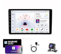 Android 15 Autoradio Stéréo pour Audi A4 2000-2009 Brancher Et Utiliser 9''Lecteur Multimédia GPS Navigation Support WiFi 4G USB Soutien Carplay Bluetooth DSP Commandes au vo HM603 4 Core WiFi 2+32GB