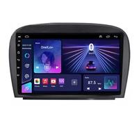 Android 15 Autoradio Stéréo pour Benz SL R230 2001-2007 Brancher Et Utiliser 9''Lecteur Multimédia GPS Navigation Support WiFi 4G USB Soutien Carplay Bluetooth DSP Command HM608 8 Core 4G+WiFi 4+64GB