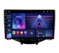 Android 15 Autoradio Stéréo pour Citroen C1 2015-2020 Brancher Et Utiliser 9''Lecteur Multimédia GPS Navigation Support WiFi 4G USB Soutien Carplay Bluetooth DSP Commandes au HM604 4 Core WiFi 2+64GB