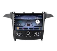 Android 15 Autoradio Stéréo pour Ford Galaxy 2014 Brancher et Utiliser 9''Lecteur Multimédia GPS Navigation Support WiFi 4G USB Soutien Carplay Bluetooth DSP Commandes Au Volant