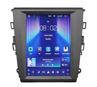 Android 15 Autoradio Stéréo pour Ford Mondeo Fusion 2013-2019 Brancher Et Utiliser 9.7''Lecteur Multimédia GPS Navigation Support WiFi 4G USB Soutien Carplay Bluetooth DSP V 8 8 Core 4G+WiFi 8+256GB