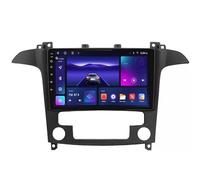 Android 15 Autoradio Stéréo pour Ford S-Max 2007-2008 Brancher Et Utiliser 9''Lecteur Multimédia GPS Navigation Support WiFi 4G USB Soutien Carplay Bluetooth DSP Commandes au HM604 4 Core WiFi 2+64GB
