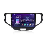 Android 15 Autoradio Stéréo pour Honda Accord 8 2008-2012 Brancher Et Utiliser 9''Lecteur Multimédia GPS Navigation Support WiFi 4G USB Soutien Carplay Bluetooth DSP Commande HM601 4 Core WiFi 1+16GB