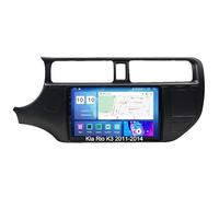 Android 15 Autoradio Stéréo pour Kia Rio K3 2011-2014 Brancher Et Utiliser 9''Lecteur Multimédia GPS Navigation Support WiFi 4G USB Soutien Carplay Bluetooth DSP Commandes HM606 8 Core 4G+WiFi 2+32GB